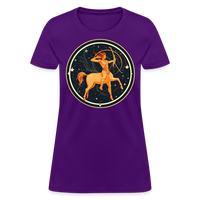 Thumbnail for Women's Mystic Sagittarius T-Shirt - purple