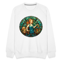 Thumbnail for Men’s Mosaic Virgo Premium Sweatshirt - white