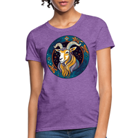 Thumbnail for Women's Mythical Capricorn T-Shirt - purple heather