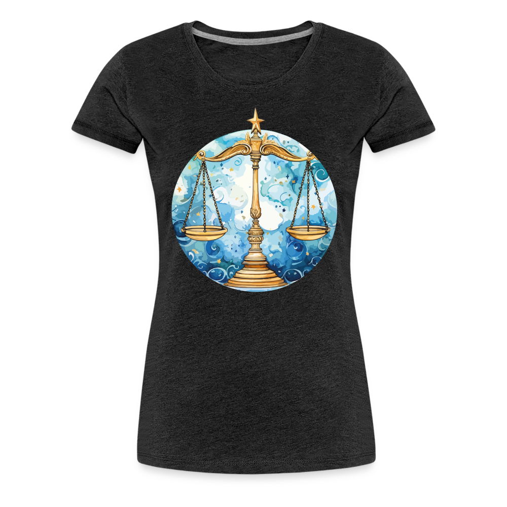 Women’sMythical Libra Premium T-Shirt - charcoal grey