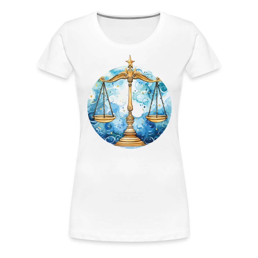 Women’sMythical Libra Premium T-Shirt - white