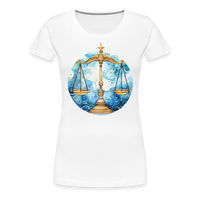 Thumbnail for Women’sMythical Libra Premium T-Shirt - white