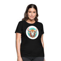 Thumbnail for Women's Symbol Taurus T-Shirt - black