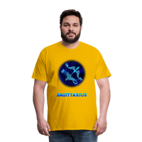 Thumbnail for Men's Sagittarius Premium T-Shirt - sun yellow