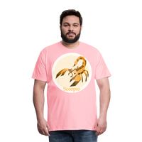 Thumbnail for Men's Mosaic Scorpio Premium T-Shirt - pink