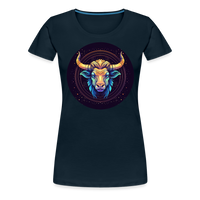 Thumbnail for Women’s Magic Taurus Premium T-Shirt - deep navy