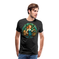 Thumbnail for Men's Mosaic Virgo Premium T-Shirt - black