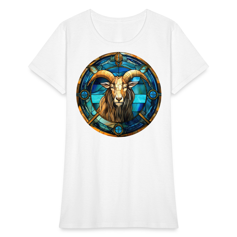 Women's Mosaic Capricorn T-Shirt - white