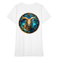 Thumbnail for Women's Mosaic Capricorn T-Shirt - white