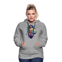 Thumbnail for Women’s Mythical Aquarius Premium Hoodie - heather grey