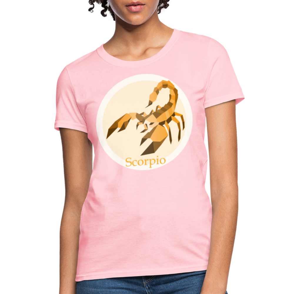 Women's Mosaic Scorpio T-Shirt - pink