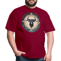 Thumbnail for Men's Mythical Taurus Classic T-Shirt - burgundy