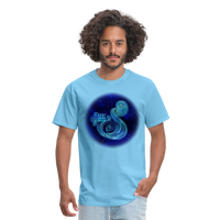 Thumbnail for Men's Stellar Aquarius Classic T-Shirt - aquatic blue