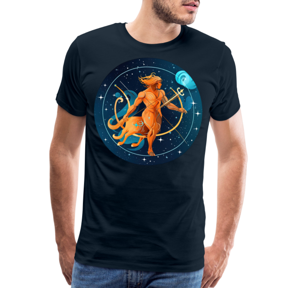 Men's Mythical Sagittarius Premium T-Shirt - deep navy