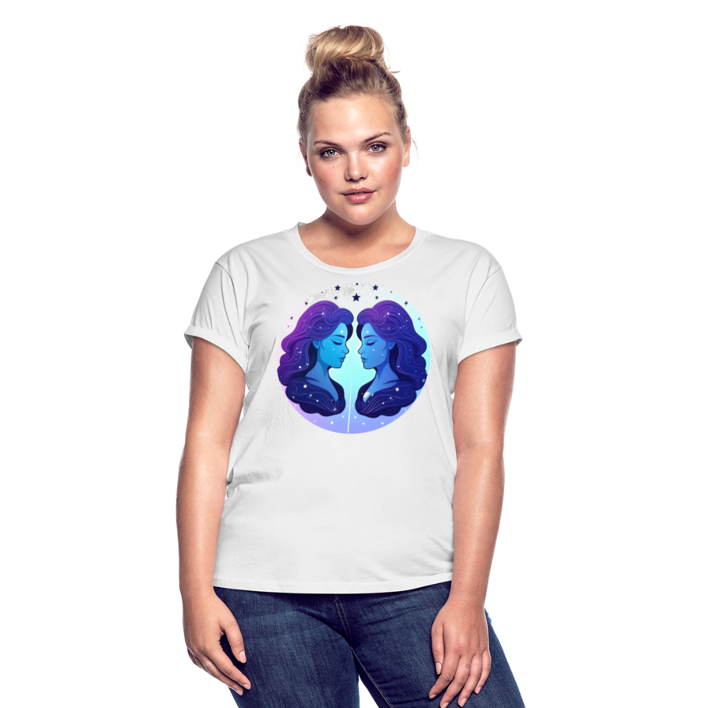 Women's Magic Gemini Relaxed Fit T-Shirt - white