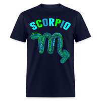 Thumbnail for Men's Power Words Scorpio Classic T-Shirt - navy