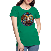 Thumbnail for Women’s Mosaic Aries Premium T-Shirt - kelly green