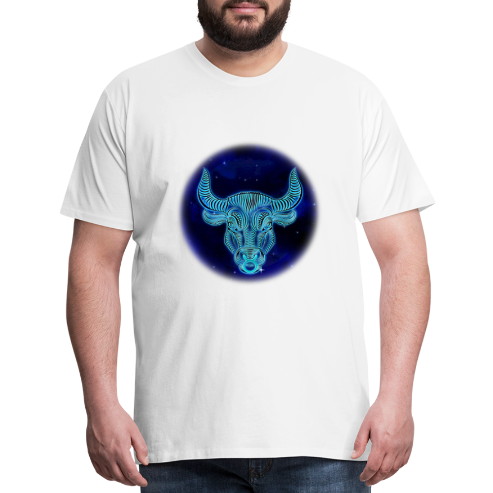 Men's Taurus Premium T-Shirt - white