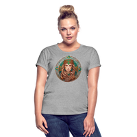 Thumbnail for Women's Mythical Virgo Relaxed Fit T-Shirt - heather gray