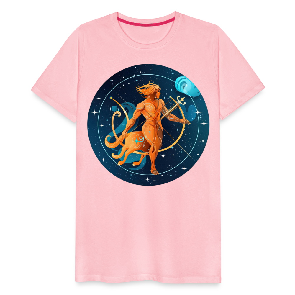 Men's Mythical Sagittarius Premium T-Shirt - pink