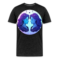 Thumbnail for Men's Magic Gemini Premium T-Shirt - charcoal grey