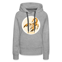 Thumbnail for Women’s Mosaic Scorpio Premium Hoodie - heather grey