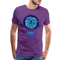 Thumbnail for Men's Leo Premium T-Shirt - purple