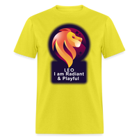 Thumbnail for Men's Glow Leo Classic T-Shirt - yellow