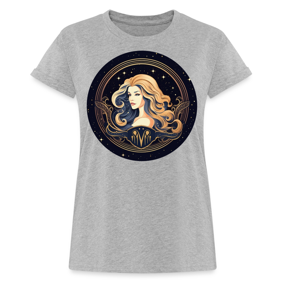 Women's Mystic Virgo Relaxed Fit T-Shirt - heather gray