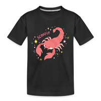 Thumbnail for Kid’s Pinky Scorpio Premium Organic T-Shirt - black