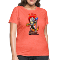 Thumbnail for Astral Leo Women's T-Shirt - heather coral