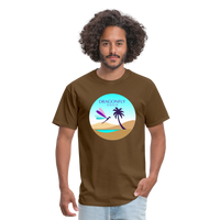 Thumbnail for Men's Dragonfly 2nd Logo Classic T-Shirt - brown