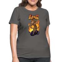 Thumbnail for Women's Aries Narihndrab T-Shirt - charcoal