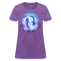 Thumbnail for Women's Classic Pisces T-Shirt - purple heather