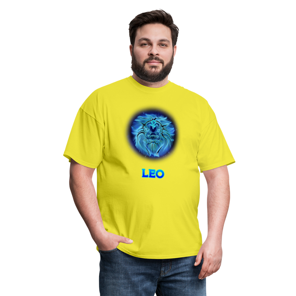 Men's Stellar Leo Classic T-Shirt - yellow