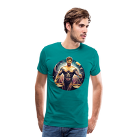 Thumbnail for Men's Mythical Libra Premium T-Shirt - teal