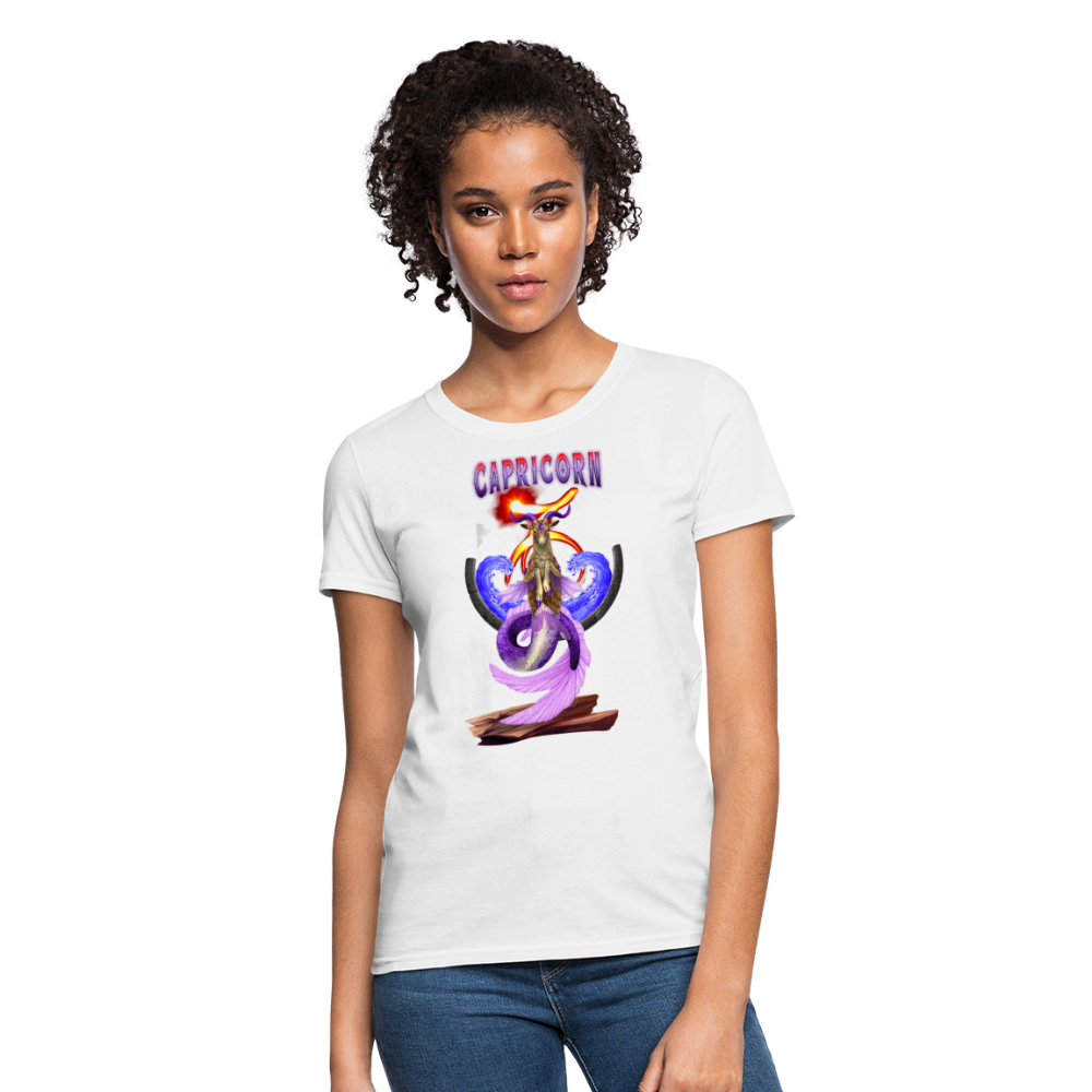 Astral Capricorn Women's T-Shirt - white