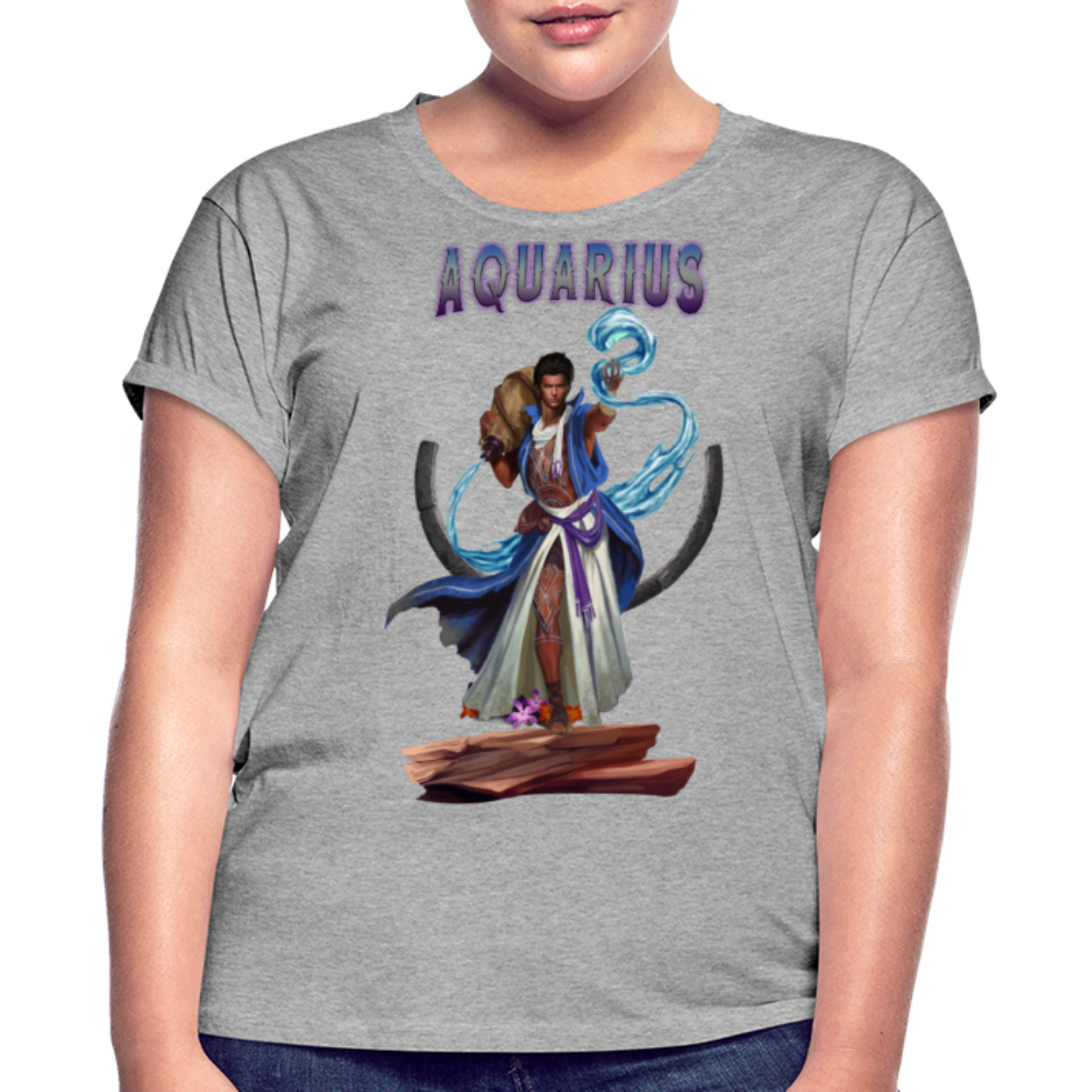 Women's Aquarius Relaxed Fit T-Shirt - heather gray