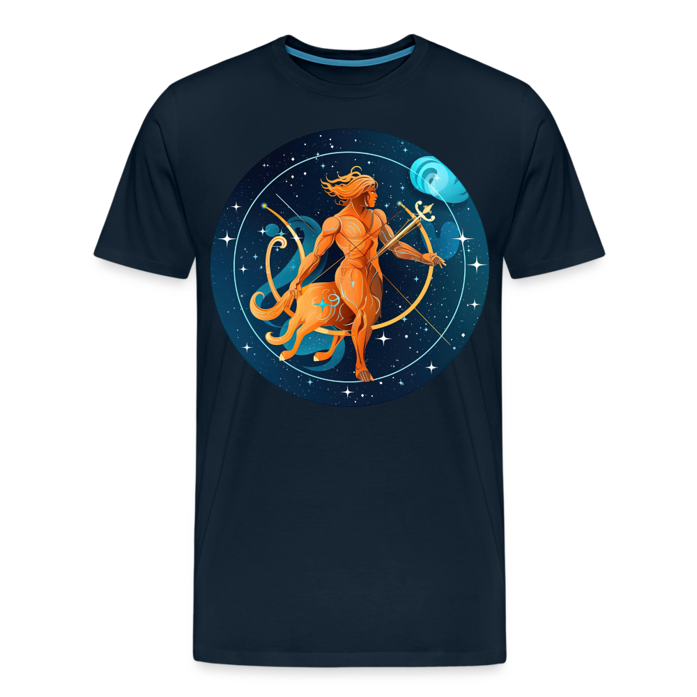 Men's Mythical Sagittarius Premium T-Shirt - deep navy