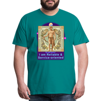 Thumbnail for Men's Mythical Virgo Premium T-Shirt - teal