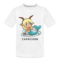 Thumbnail for Kid’s Sweet Astro Capricorn Premium Organic T-Shirt - white