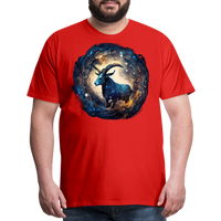 Thumbnail for Men's Mythical Capricorn Premium T-Shirt - red