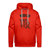 Thumbnail for Men's Power Words Virgo Premium Hoodie - red