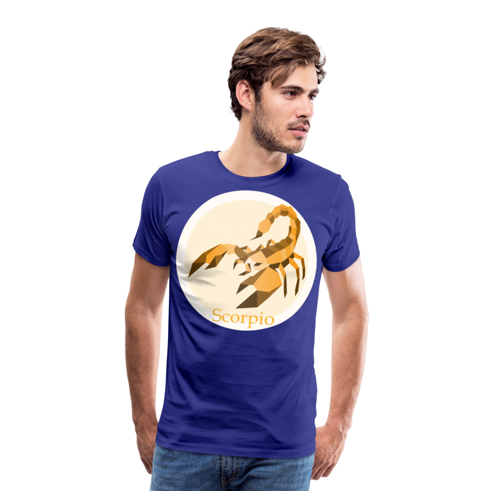 Men's Mosaic Scorpio Premium T-Shirt - royal blue