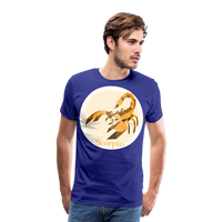 Thumbnail for Men's Mosaic Scorpio Premium T-Shirt - royal blue