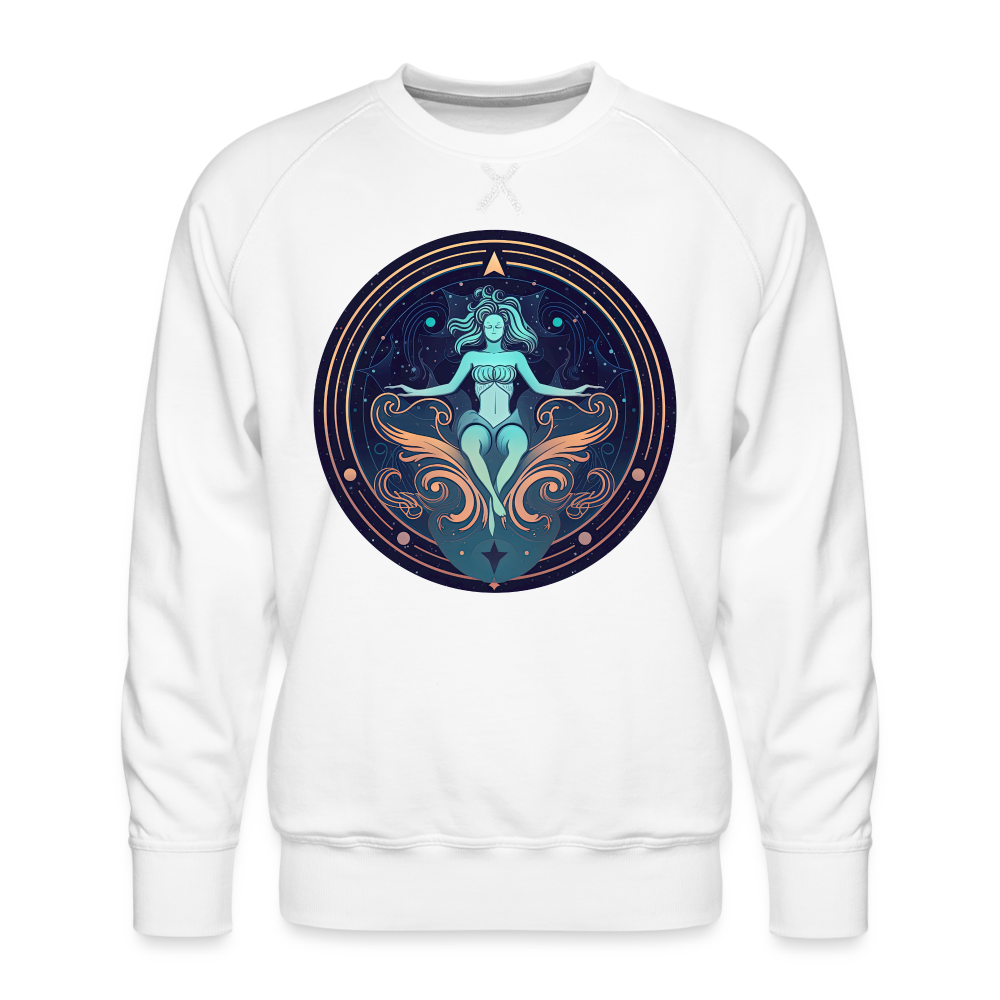 Men’s Mystic Aquarius Premium Sweatshirt - white