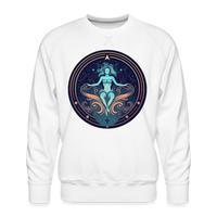 Thumbnail for Men’s Mystic Aquarius Premium Sweatshirt - white