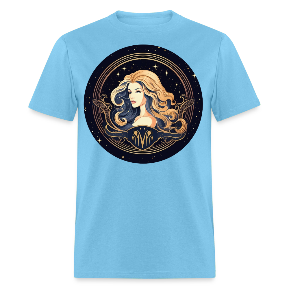 Men's Mystic Virgo Classic T-Shirt - aquatic blue