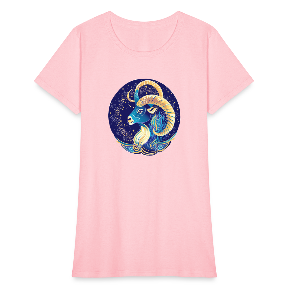 Women's Mythical Capricorn T-Shirt - pink