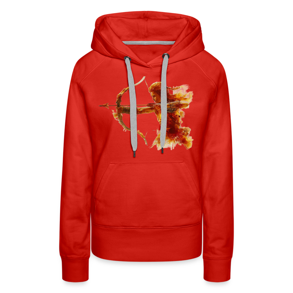 Women’s Mythical Sagittarius Premium Hoodie - red